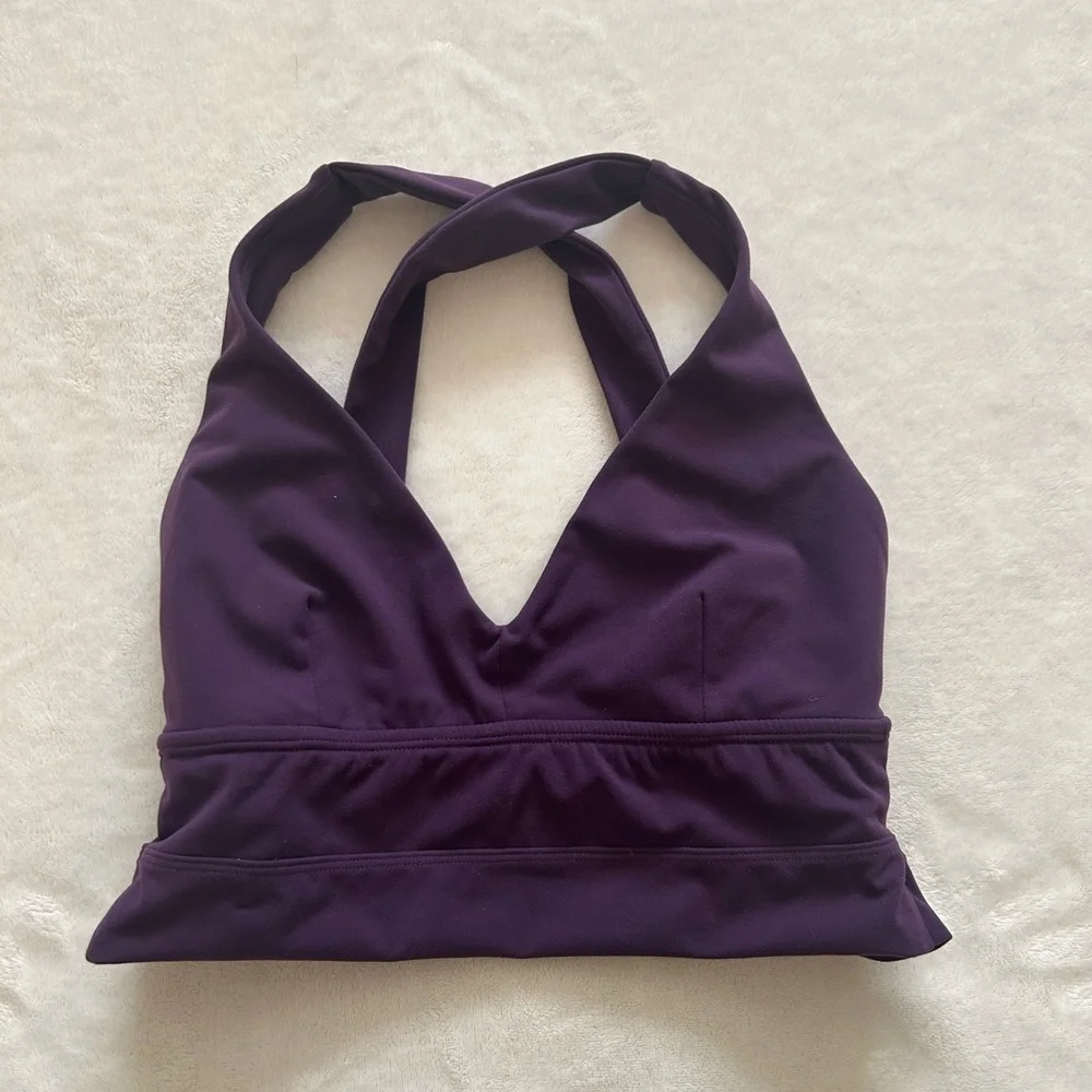 Buffbunny Alpha Sports Bra Eggplant Purple - Picture 3 of 6